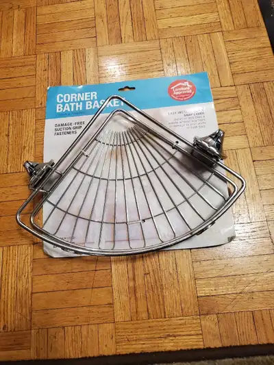 Corner Bath Basket Brand New , View more