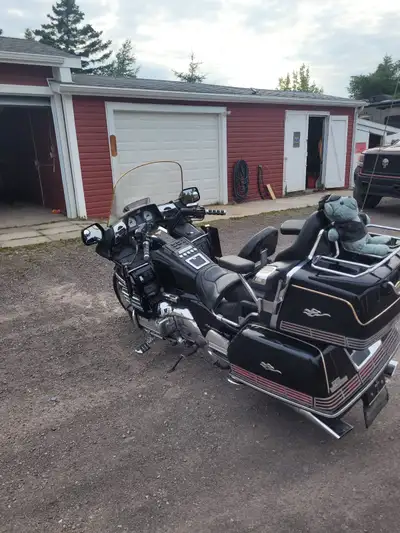 I have my Goldwing for sale, now with a new inspection, new rear tire, new battery, and it works gre...