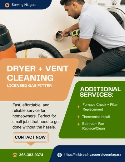 Dryer Vent Cleaning, View more