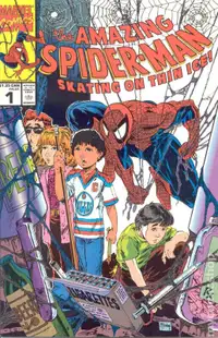 the Amazing Spider-man #1, Skating on thin ice,  Canada Edition