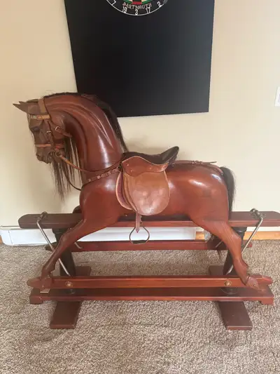 Beautiful Victorian-style rocking horse in excellent condition - prefect for collectors or the child...