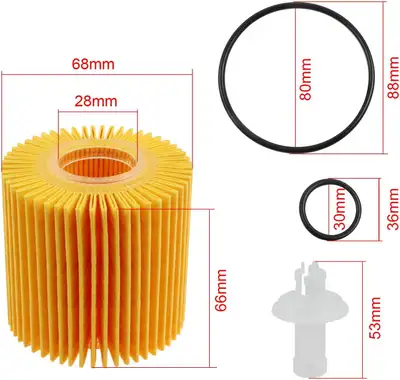 Oil Filter Kit for Toyota Avalon Camry Sienna Highlander RAV4, View more