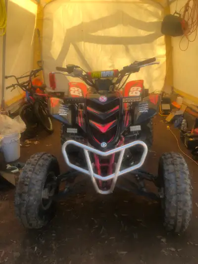 Have a 2003 Yamaha 660r raptor has some new parts New carbs New starter new 300w stater New starter...