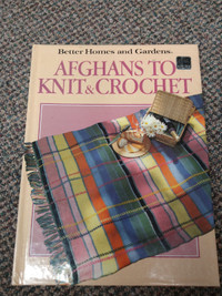 Better Homes and Gardens Afghans to Knit and Crochet hardcover