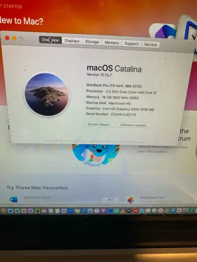 MacBook Pro Mid 2012, View more