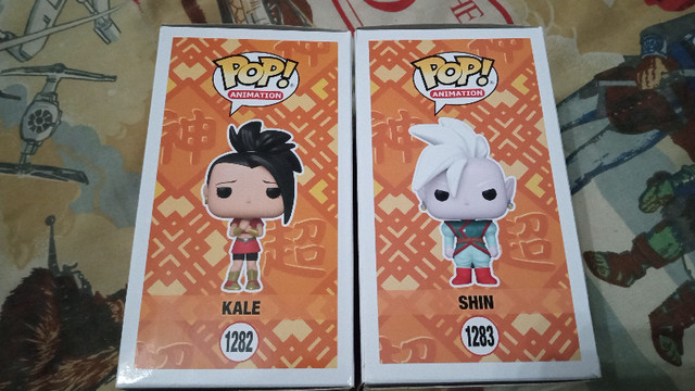 Figurines Funko Pop! Animation Dragon Ball Super Kale & Shin dans Art et objets de collection  à Ville de Montréal - Image 4