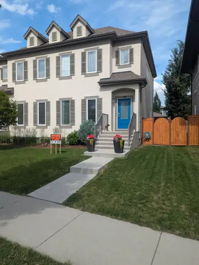 Selling our semi-detached home in the awesome community of Mahogany SE. 2 blocks from beach club and...