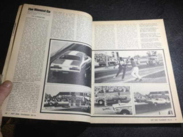1970 Hot Rod Yearbook #10 Drag Racing Funny Cars Stock Cars Baja in Non-fiction in Parksville / Qualicum Beach - Image 3