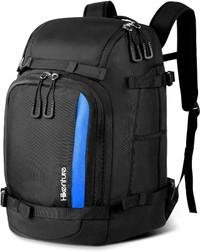 50L Padded Backpack Ski Bag & Snowboard Boot Bag with Drain Hole