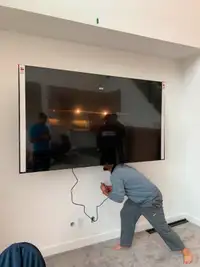 TV MOUNTING to the wall? We do it with all types of