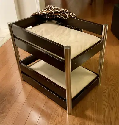 Pet Bunk Bed with plush cushions - LazyBonezz, View more