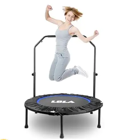 Lbla 40” Foldable Rebounder Trampoline for Adults, View more