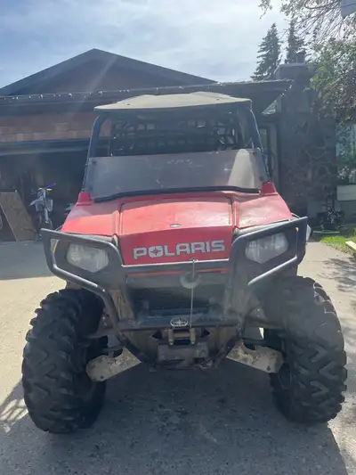 2009 rzr 800 machine has low hours aftermarket rims and has audio system…. Has a bent tie rod I beli...