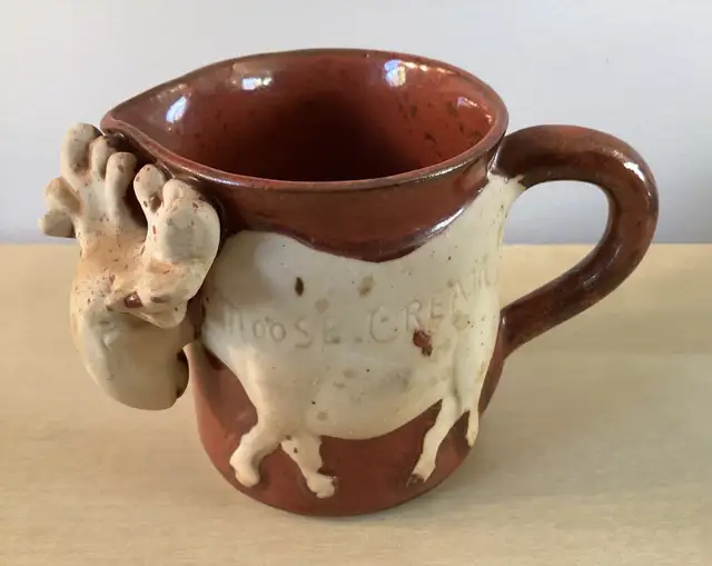LAUREN STONEWARE JAPAN Moose Cream 8oz Pottery Cream
