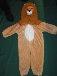 COSTUME HALLOWEEN 3-3X LION