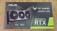 ASUS TUF Gaming GeForce RTX 3070 OC Edition 8GB GDDR6 (NON-LHR)