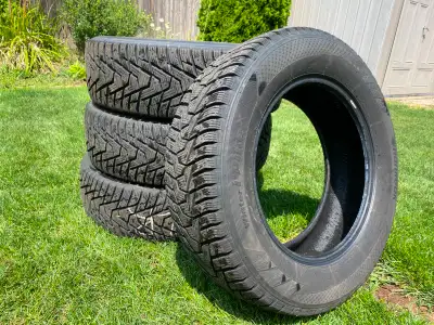 4 winter tires. Used to be on Lexus RX 350 AWD. Used for 4 yrs but for only 4 months every year. Sel...