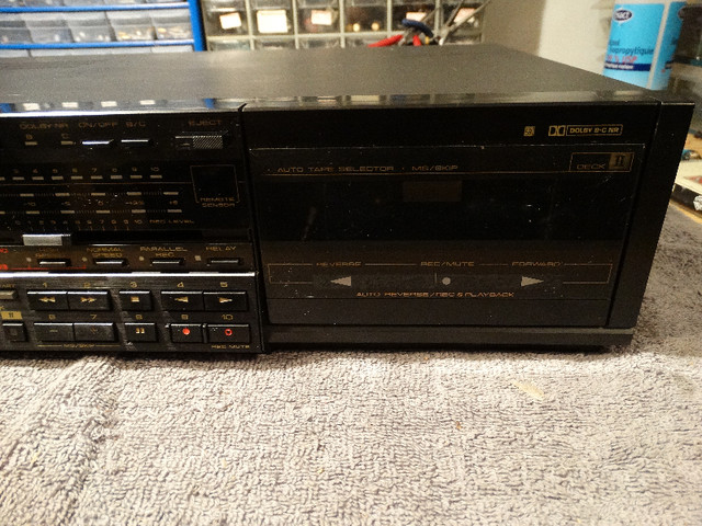 Pioneer CT-1380CW Dual Cassette deck, premium unit, audiophile in Stereo Systems & Home Theatre in Kingston - Image 3