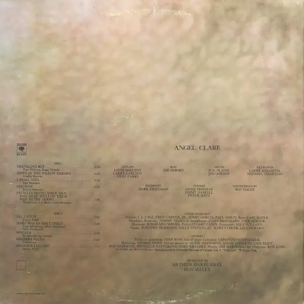 Art Garfunkel --  Angel Clare   ** DISQUE VINYLE // VINYL RECORd in CDs, DVDs & Blu-ray in City of Montréal - Image 3