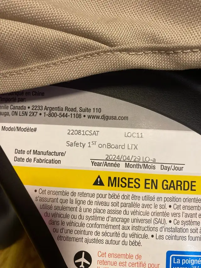 Safety 1st Travel System + 2 sieges d’auto  in Strollers, Carriers & Car Seats in Longueuil / South Shore - Image 7