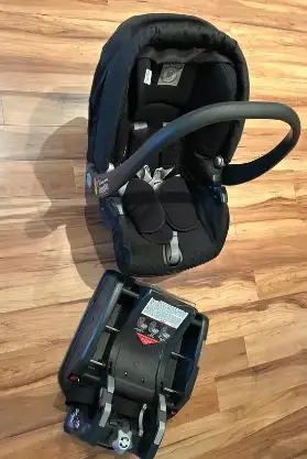 Car seat base for the Peg Perego Viaggo SIP Put one in each car to avoid the hassle The car seat is...