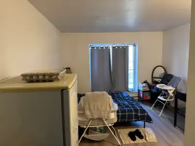 Ce logement est parfait pour une personne ou un couple. Il est bien situé et offre tout le confort n...