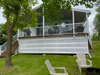 Lakefront Cottage for rent at Sandy Lake, MB, View more