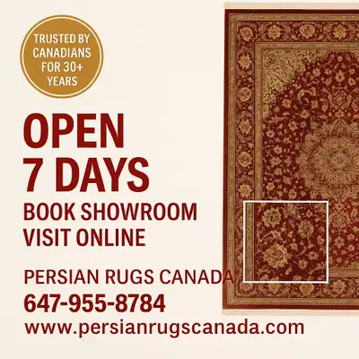 YOU WILL FIND  PERSIAN AREA RUGS 5,000+ TORONTO SALE 70% SAVINGS, View more