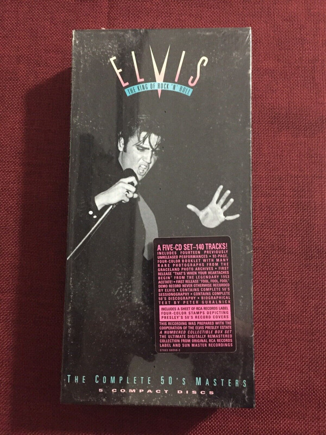 Elvis The Complete 50’s Masters CD Box Set (Sealed) in CDs, DVDs & Blu-ray in North Bay