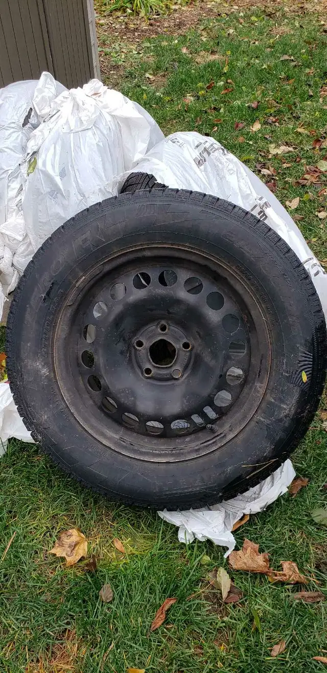 215 60 16 winter tires with rims. in Tires & Rims in Cambridge - Image 5