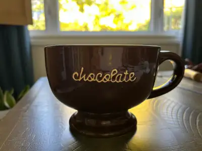 “Chocolate” Mug, holds 36 oz (Brampton), View more