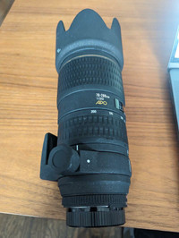 Sigma 70-200mm F/2.8 APO EX HSM - Nikon Mount