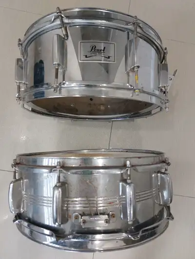 Pearl and Stewart incomplete snare drums.Drums, View more