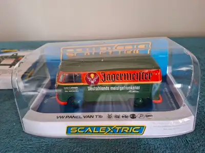 Scalextric 1/32 VW Van T1b Jägermeister C3839 with Digital chip, View more