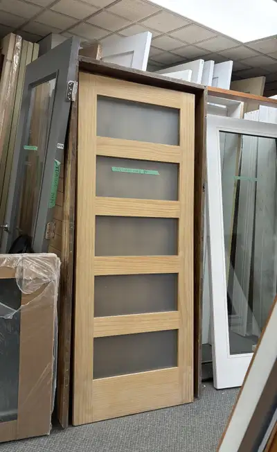 INTERIOR 5 LITE STAIN GRADE DOOR !!!ON HALF PRICE!!!, View more