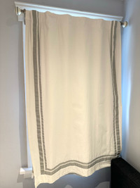 Pottery Barn Kids Curtain, Finials and Rod