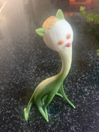 Home Grown Enesco Figurine Green Onion Scallion Cat Kitten Leek