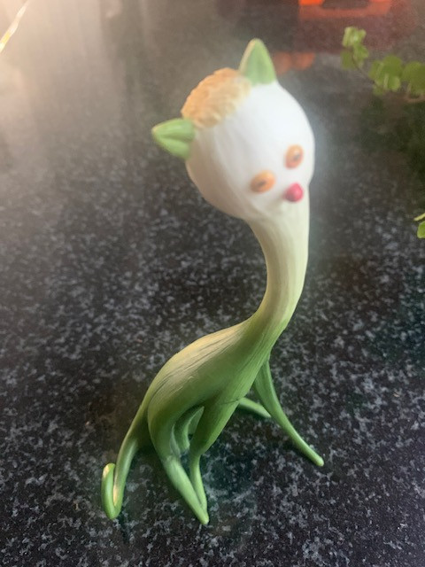 Home Grown Enesco Figurine Green Onion Scallion Cat Kitten Leek in Arts & Collectibles in City of Halifax