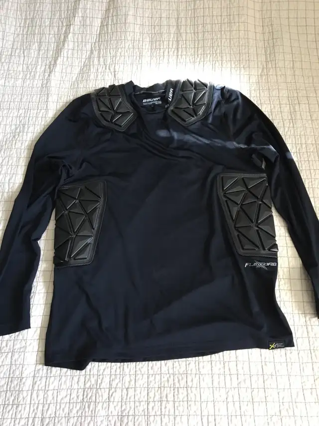 Bauer Elite Goalie Padded Long Sleeve Top Youth XL