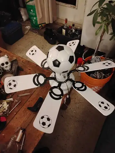 Soccer Ball Ceiling Fan, View more