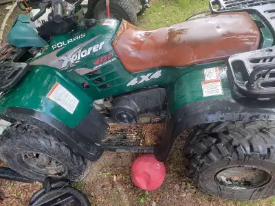 For sale 1999 polaris Explorer 400 4x4 parts or repair I just don't have the time right now I do hav...
