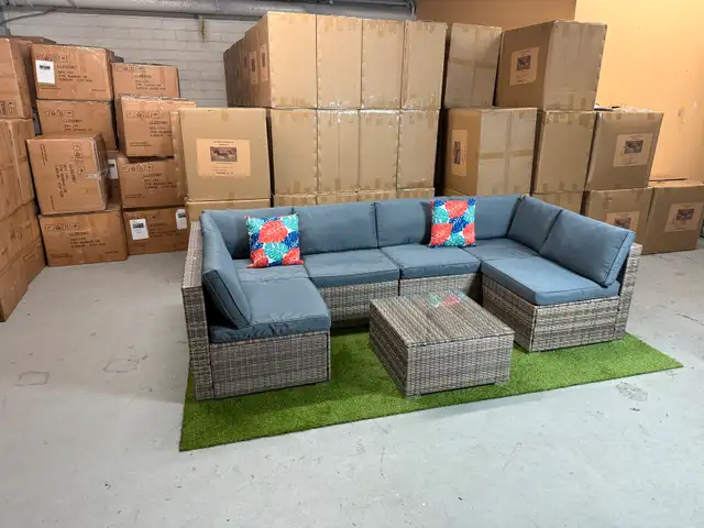 ** MEGA SALE ** 6-PIECE PATIO SET WITH TABLE! NEW628632628115221228