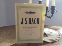 J.S .BACH Edition Peters no. 8635 Johannes Partitions musicales