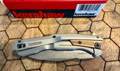 Kershaw knives for sale BRAND NEW Endgame $75 each, Kapsule $40 each Cash pickup in Alliston