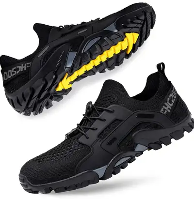 SOBASO All-Black Water Shoes, View more