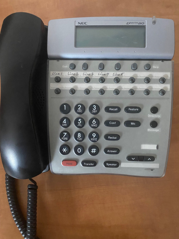 Office Phones - 5 Available in General Electronics in Vernon