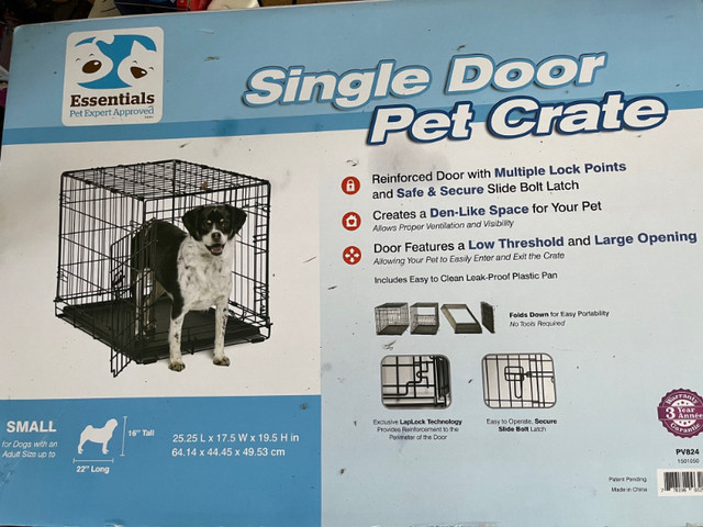 Bosley's Single Door Small Dog Crate in Other in Burnaby/New Westminster