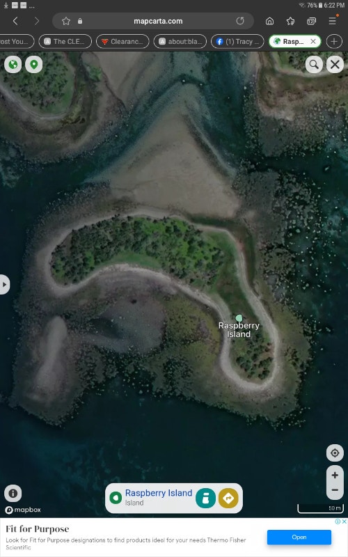 8 acre , Nova Scotia , Ocean Island. With Cottage. Houses for Sale