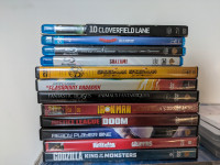 Movies and blu ray