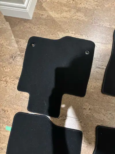 Almost new 2016 Honda Civic floor mats black.